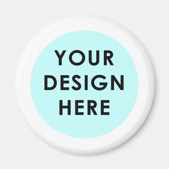 Imã Magneta padrão do círculo de 2¼ polegadas (Frente)