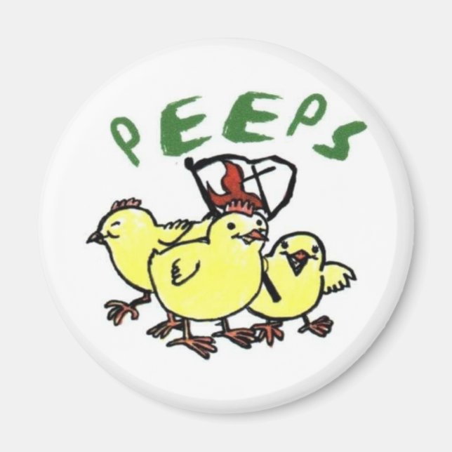 Imã Magneta PEEPS (Frente)