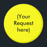 Imã Magneta personalizada<br><div class="desc">Este estou te dando. Apenas me envie uma foto,  ou me dê as palavras para dizer lá e que tipo de fonte você quer,  e eu vou colocar letras,  iniciais,  fotos ou todas as três neste ímã personalizado,  Aproveite!</div>