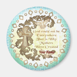 Imã Magneta personalizada da Mãe Cristã