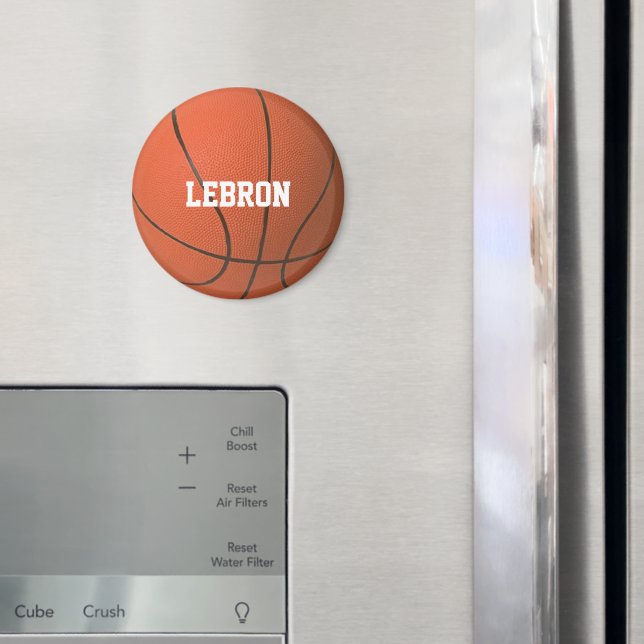Imã Magneta Personalizada de Basquete (In Situ (Fridge))