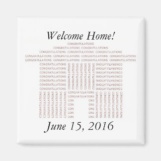 Imã Magneta Personalizada do Parabéns House