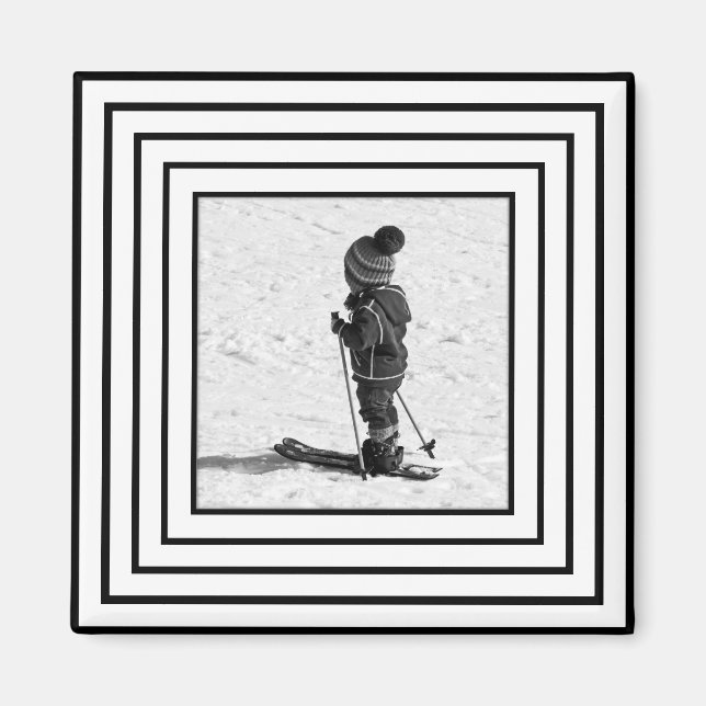 Imã Magneta personalizável de fotogramas (Frente)