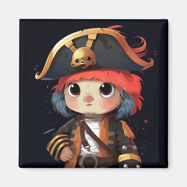 Imã Magneta pirata (Frente)