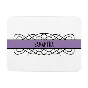 Ímã Magneta Premium de Deco Púrpura