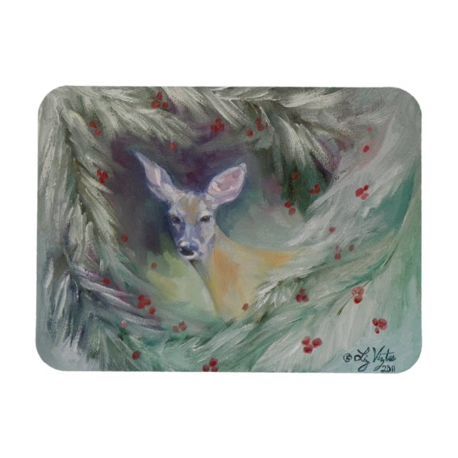 Ímã Magneta Premium de Espírito de Madeira (Horizontal)