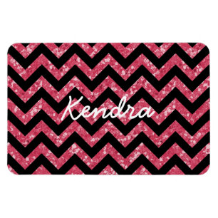 Ímã Magneta Premium de Exame Glitter Chevron