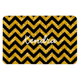 Ímã Magneta Premium de Exame Glitter Chevron