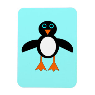 Ímã Magneta Premium de Pinguim Cinto