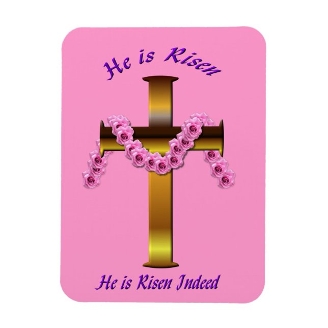 Ímã Magneta Premium de Ressurreição (Vertical)