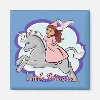 Imã Magneta Princesa e Unicórnio