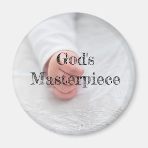 Imã Magneta Pro-Life de Deus
