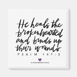 Imã Magneta Psalm Square SylviasStory