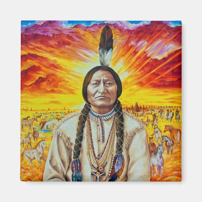 Imã Magneta quadrada (Frente)