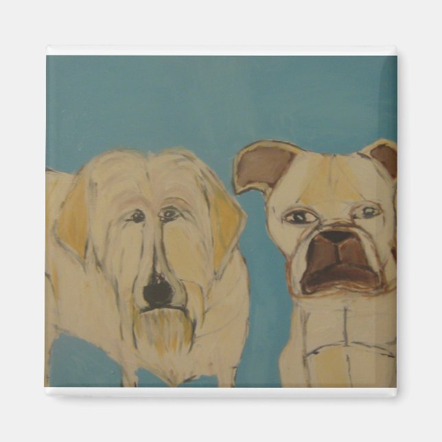 Imã Magneta quadrada (Frente)