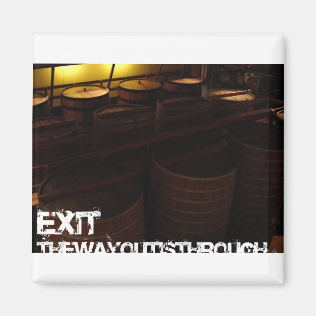 Imã Magneta quadrada (Frente)