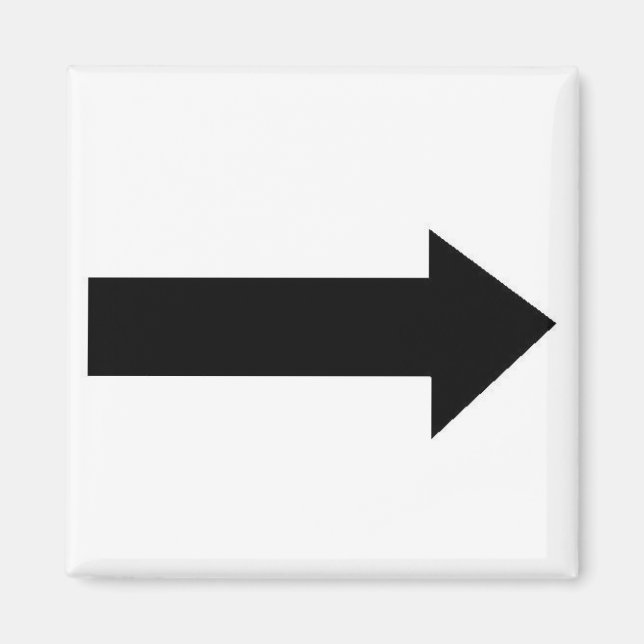 Imã Magneta quadrada (Frente)