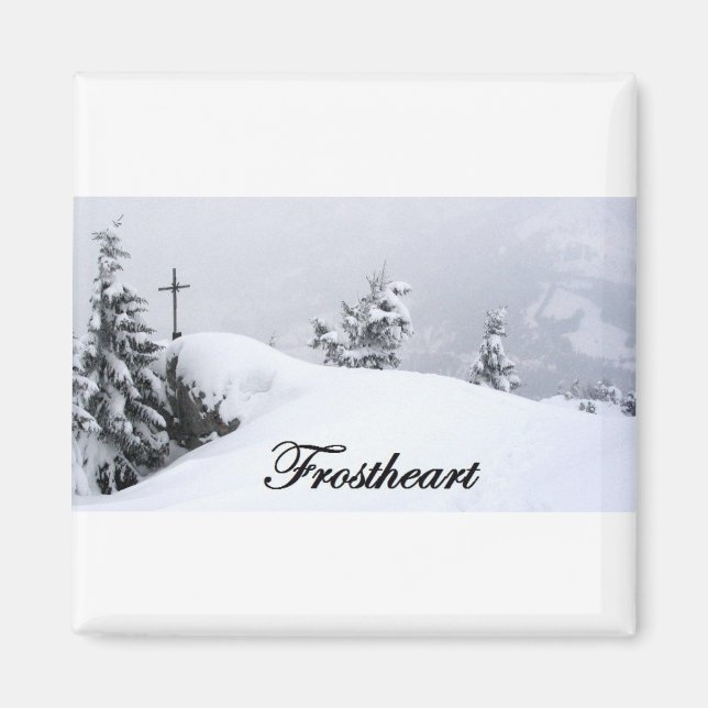 Imã Magneta quadrada (Frente)