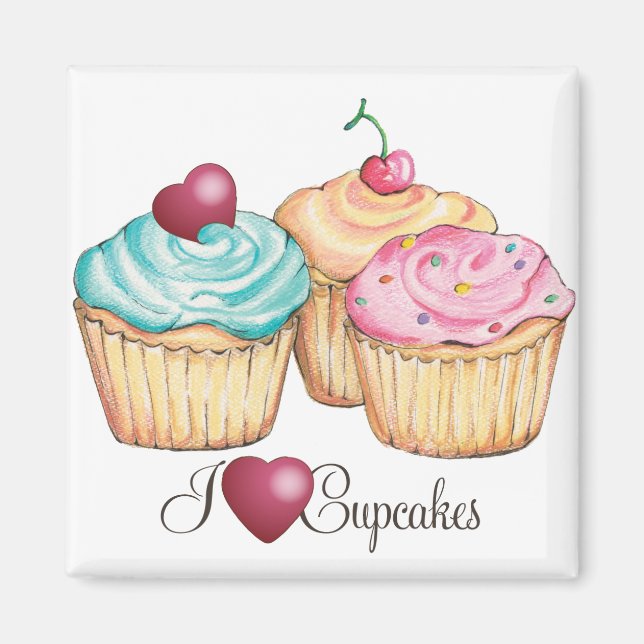 Imã Magneta quadrada (Frente)