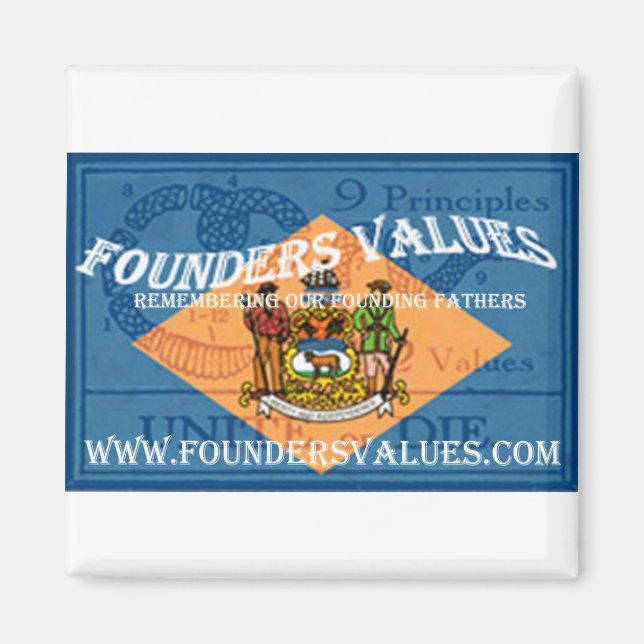 Imã Magneta quadrada (Frente)