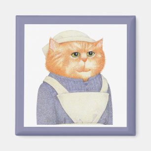 Imã Magneta quadrada COOK CAT