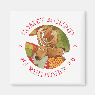 Imã Magneta quadrada CUPID COMET