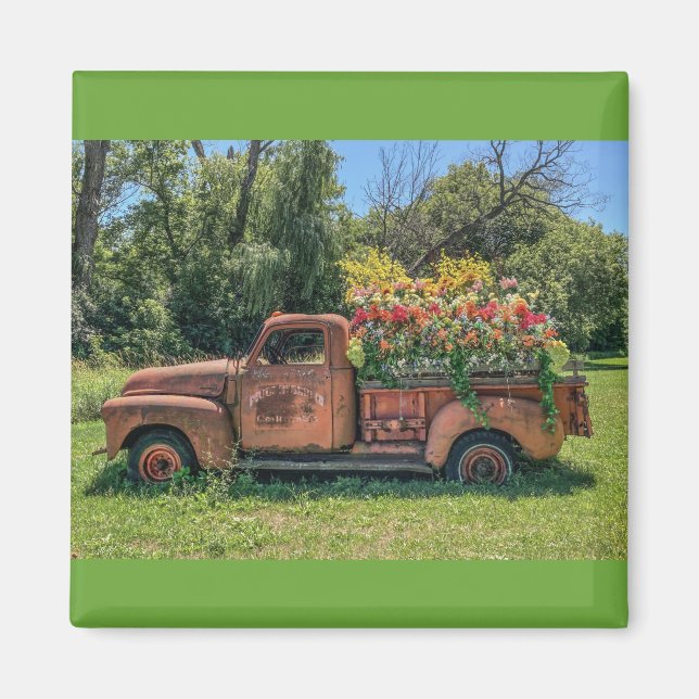 Imã Magneta quadrada de 2 polegadas (Frente)