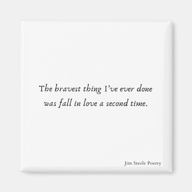 Imã Magneta quadrada de 2 polegadas (Frente)