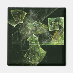 Imã Magneta quadrada de Abstrato de equilíbrio torcid