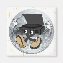 Magneta Quadrada de Caracteres do Player de Regist