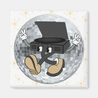 Imã Magneta Quadrada de Caracteres do Player de Regist