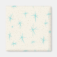 Magneta Quadrada de Starbursts Turquesa Idade do E