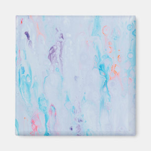 Imã Magneta Quadrada Marble Stone