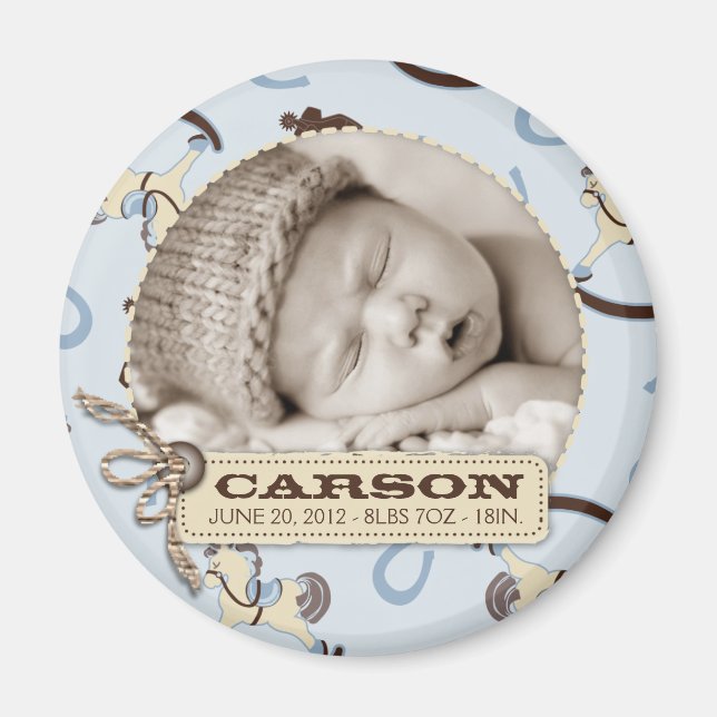 Imã Magneta R do Cavalo Rocco (Frente)