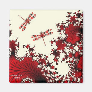 Imã Magneta Red Dragonfly