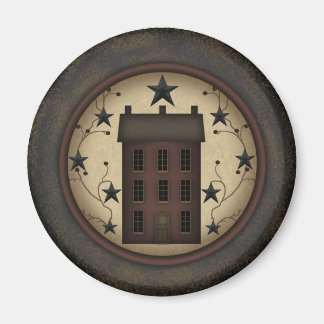 Imã Magneta Red Saltbox Primitiva