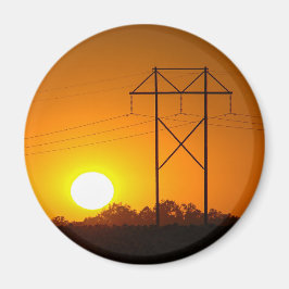 Imã Magneta redonda