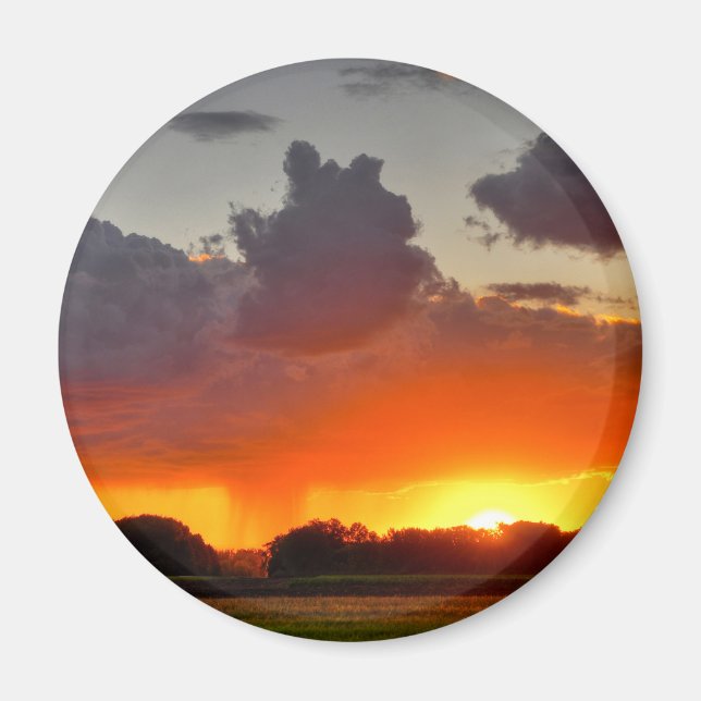 Imã Magneta redonda (Frente)