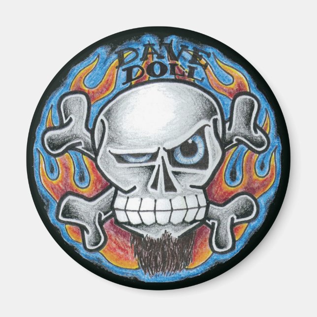 Imã Magneta redonda (Frente)