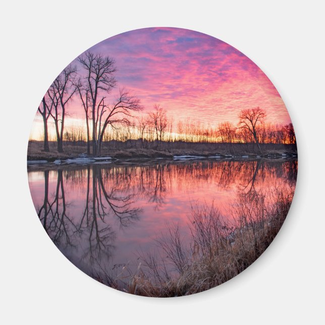 Imã Magneta redonda (Frente)