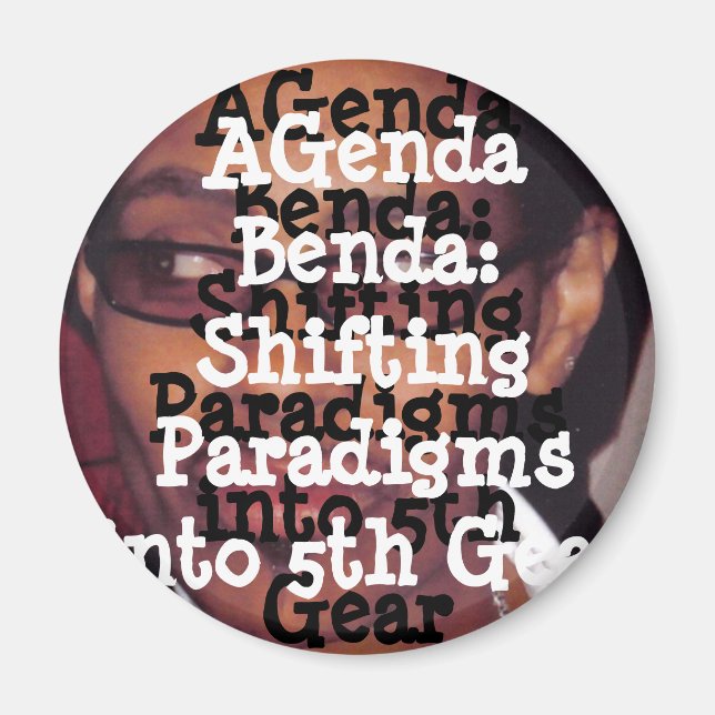 Imã Magneta redonda (Frente)