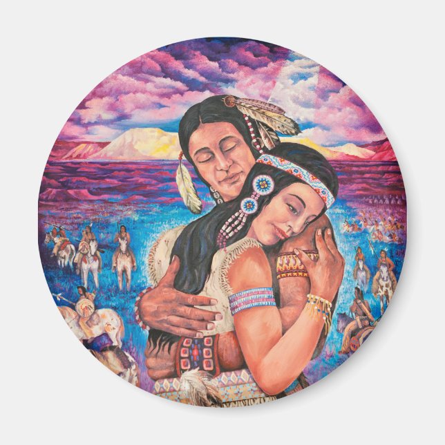 Imã Magneta redonda (Frente)