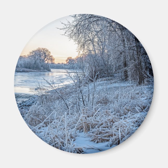 Imã Magneta redonda (Frente)