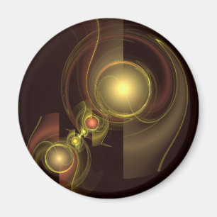 Imã Magneta redonda Abstrato de conexão íntima