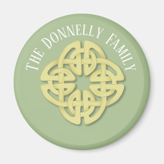 Imã Magneta redonda Celta, De 2¼ Polegadas (Frente)