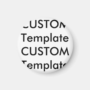 Imã Magneta redonda personalizada de 1,25"