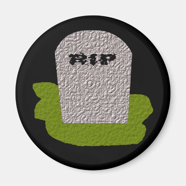 Imã Magneta RIP Tombstone (Frente)