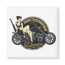 Magneta Rockabilly Pinup Girl
