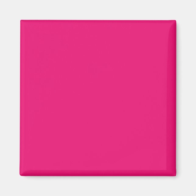 Imã Magneta rosa quente (Frente)