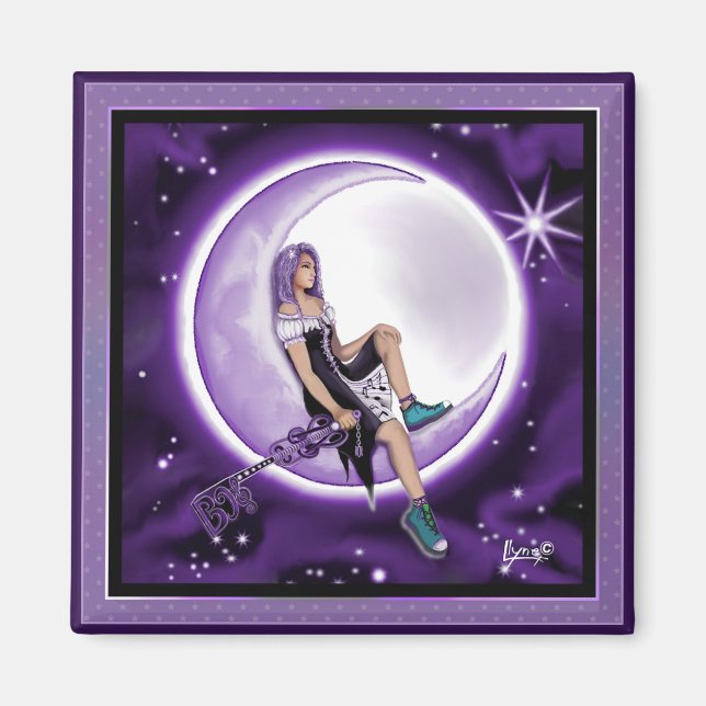 Imã Magneta Roxa (Frente)